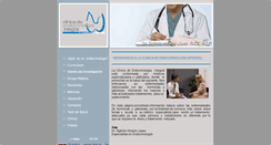 Desktop Screenshot of endocrinologiaintegral.com